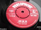BEATLES LOVE ME DO ORIG 63' UK 1st ISSUE RED LABEL PARLOPHONE EX
