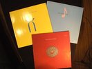 KING CRIMSON  -  3 LPs:  *discipline + beat + three of a perfect pair*