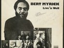 BERT MYRICK- Live 'n well STRATA 5et Kenny Cox live rec. 1965  signed