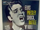 Rare Elvis LP with Booklet - Shock, Rattle 'N' Roll - Pink & Black - Import - M-