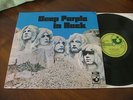 DEEP PURPLE  In Rock  HARVEST 1970 rare UK  press MINT