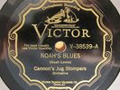 Cannon's Jug Stompers-Noah's Blues/Ripley Blues-Victor 38539-Listen