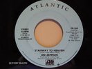 LED ZEPPELIN, STAIRWAY TO HEAVEN, ROCK PROMO 45, ATLANTIC # PR-269, 1977