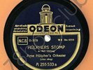 ARNE HULPHERS ORKESTER  HÜLPHERS STOMP 78 Odeon 1938 clip + hot solos