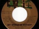 REGGIE SOUL MY WORLD OF ECSTASY CAPRI 1968 CROSSOVER SOUL 45