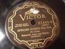 RICHARD M. JONES WIZARDS African Hunch/JELLY ROLL MORTON Jungle Bls VICTOR 21345