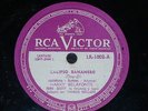 HARRY BELAFONTE 78 rpm RECORD Argentina RCA Victor LA ADORO / CALIPSO BANANERO
