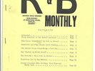 R&B MONTHLY MAGAZINE No1 1964 ORIGINAL RARE SOUL BLUES