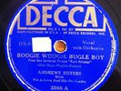 Andrews Sisters; Boogie Woogie Bugle Boy; Bounce Me Brother; Decca 3598