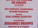 GINETTE NEVEU - SCHMIDT-ISSERSTEDT / BRAHMS / STIL