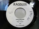 KING KRUSHER AND TURKEYNECKS King Krusher 45 RASSLER promo VG++ garage frat