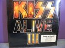 KISS Alive III 3 BLACK Vinyl Gatefold SEALED 2 LP RAREST OF RARE ONLY 1000 MADE