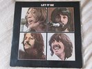 The Beatles - Let it be Vinyl Lp Made in INDIA RARE Red Apple on the back cover