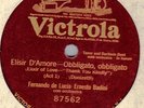 Fernando De LUCIA and Ernesto BADINI - Elisir D'Amore-Obbligato, Obbligato