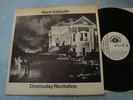 Black Sabbath Doomsday Recitation dbl LP NM IMP2-19 1979 Rare