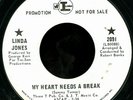 NORTHERN SOUL 45 Linda Jones My Heart Needs a Break Warner/Loma Promo Listen