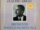 BEETHOVEN Piano Concerto No 2 (Columbia SAX 2346) Blue/Silver NM/EX