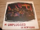 NIRVANA Unplugged In NYC US Geffen label White Vinyl + Rare Promo Poster L K