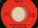 LOVATIONS “Heaven Told Me So” northern soul 45 on PART III  original 7” HEAR
