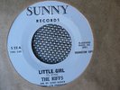 RARE DOO WOP 45 rpm THE RIFFS on SUNNY lb WL PROMO 1964 LITTLE GIRL Nice HEAR