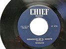 RARE FRANK ZAPPA 45 - THE PENGUINS - MEMORIES OF EL MONTE - CHIEF LABEL