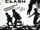 THE CLASH - IMPOSSIBLE MISSION: LIVE IN ITALY VG++ PRIVATE LP '81 punk