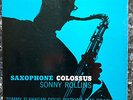 SONNY ROLLINS LP SAXOPHONE COLOSSUS MONO PRESTIGE 7079 W. 50  ADDRESS  RVG