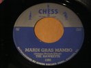 HAWKETTES Mardi Gras Mambo orig Chess 1591, famous tune but VERY RARE on orig 45