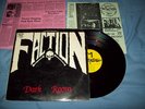 The Faction - Dark Room LP First Press IM Records RARE jfa black flag