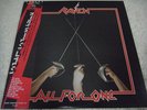 RAVEN-All For One Japan 1st.Press w/OBI NWOBHM Venom Metallica Iron Maiden