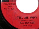 RAL DONNER *AUTOGRAPHED PROMO* That's All Right With Me/Tell Me Why SCOTTY 1310