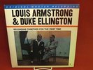 Louis Armstrong & Duke Ellington recording together, great reunion 2 LP MFSL
