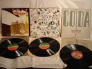 LED ZEPPELIN 3 Vintage LPs   II, III, Coda   Jimmy Page, Robert Plant