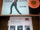 RARE French EP 45t BIEM (7') Nicole PAQUIN (1961)