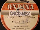 KILLER ACORDEON CUMBIA 78RPM COLOMBIA ?JOAQUIN BETIN Y LOS TREMENDOS? ONDINA ???