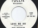 BEATLES Love Me Do/P.S. I Love You TOLLIE 45 white label promo 1962