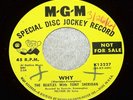 1964 THE BEATLES WITH TONY SHERIDAN  Why  NM PROMO 45 ON MGM WOW $