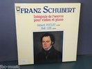 SCHUBERT - 2 LP - INTEGRALE DE L´OEUVRE POUR VIOLON ET PIANO - POULET LEE / 84