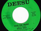 DEEP SOUL 45 RPM -  WILLIE WEST on DEESU RECORDS