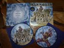 IRON MAIDEN DOUBLE PIC DISC LP-