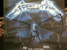 METALLICA - ride the lightning picture disc rare VINYL RECORDS METAL