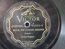 ERNEST ROGERS Willie Chimney Sweeper VICTOR VE 1920s VICTROLA 78 rpm RECORD