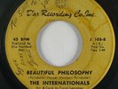 Northern Soul 45 INTERNATIONALS Beautiful Philosophy / Too Sweet To Be on D'ar