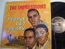 THE IMPRESSIONS  PEOPLE GET READY  LP