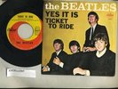 The Beatles  - Ticket To Ride / Yes It Is - Capitol 5407 Excellent Vintage 45 7