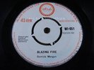 DERRICK MORGAN / DERRICK & PATSY = 1963 UK Ska  = NR MINT = Blazing Fire / I'm I