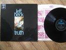 RARE JEFF BECK LP TRUTH STEREO BLUE AND BLACK 1ST PRESSING VG-