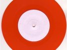 KISS / GENE SIMMONS - RARE UK RED VINYL WHITE LABEL PROMO - RADIOACTIVE