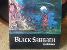 BLACK SABBATH FORBIDDEN LP 1995 BRAZIL ONLY EDITION  VINYL