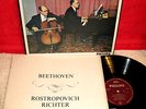PHILIPS MONO AL3453-4 2LP BEETHOVEN THE COMPLETE SONATAS ROSTROPOVITCH RICHTER